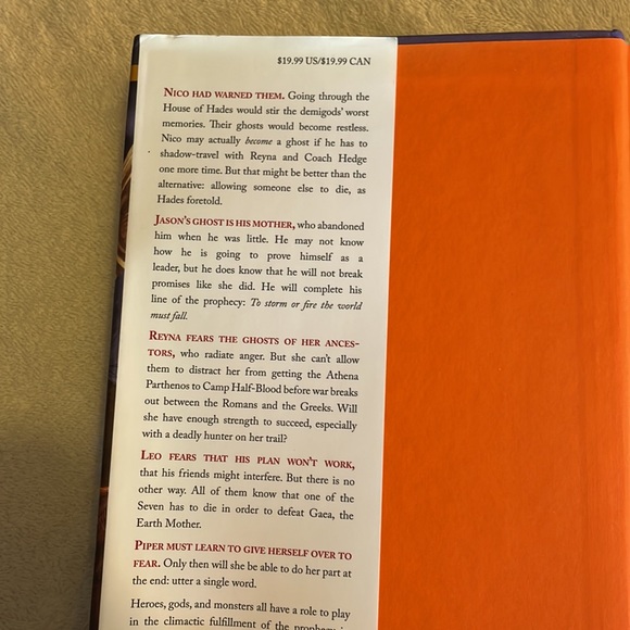 NOT ELIGIBLE FOR BUNDLE DEAL 🎁The Blood of Olympus #5 in the Heroes of Olympus - Picture 7 of 12